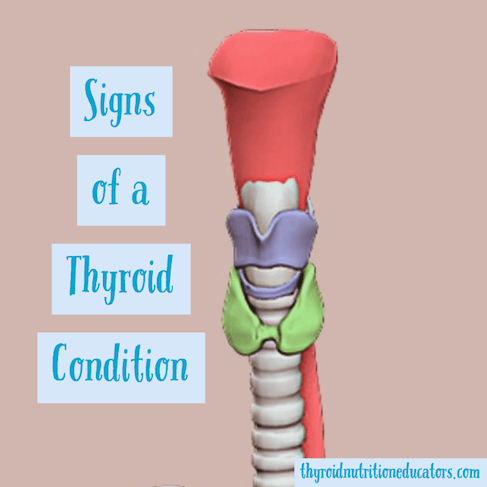 Signs of a Thyroid Problem | Thyroid Nutrition Educators